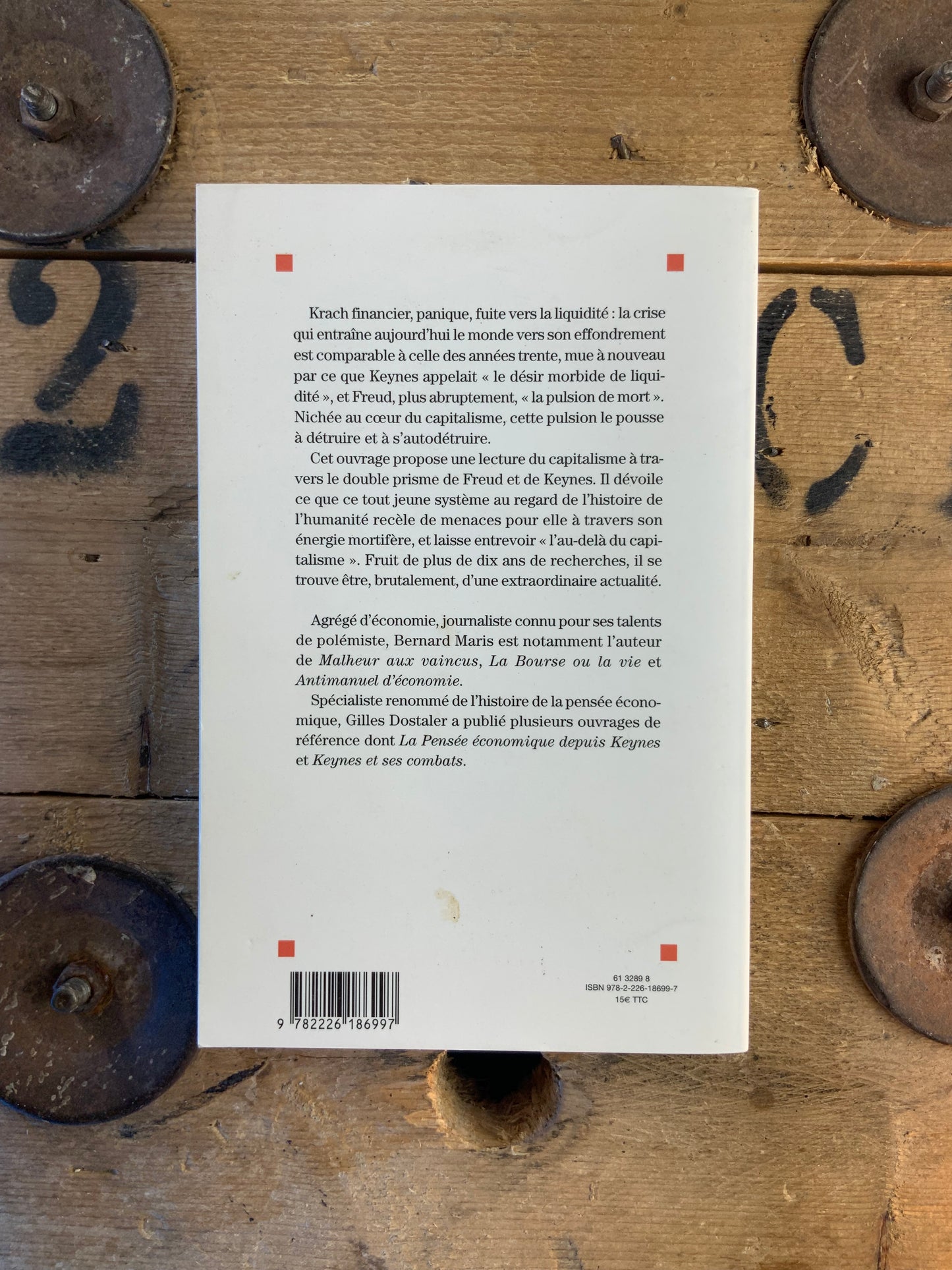 Capitalisme et pulsion de mort - Gilles Dostaler et Bernard Maris