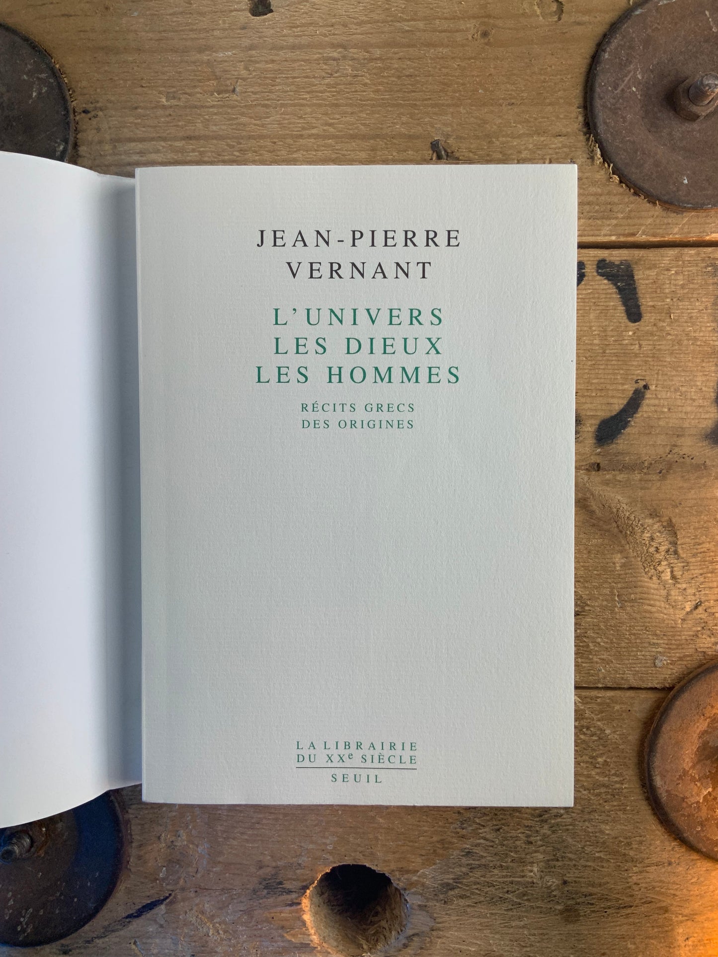 L’univers des dieux et des hommes - Jean-Pierre Vernant