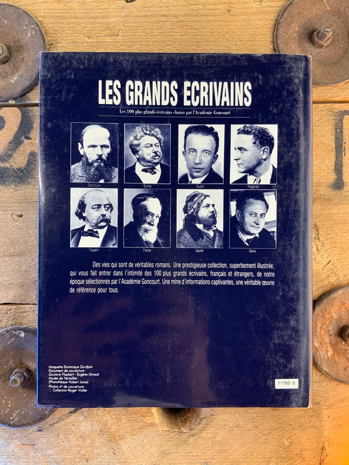 Les grands écrivains : Dostoïevski, Dumas, Éluard, Fitzgerald, Flaubert, France, Gautier, Giono