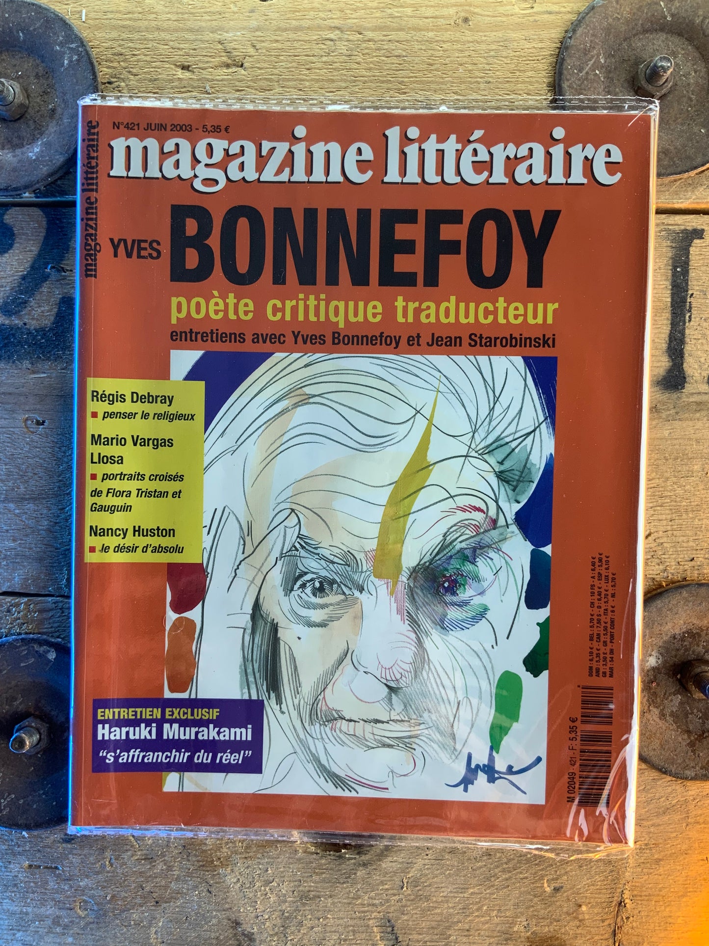 Yves Bonnefoy [ Magazine Littéraire ]