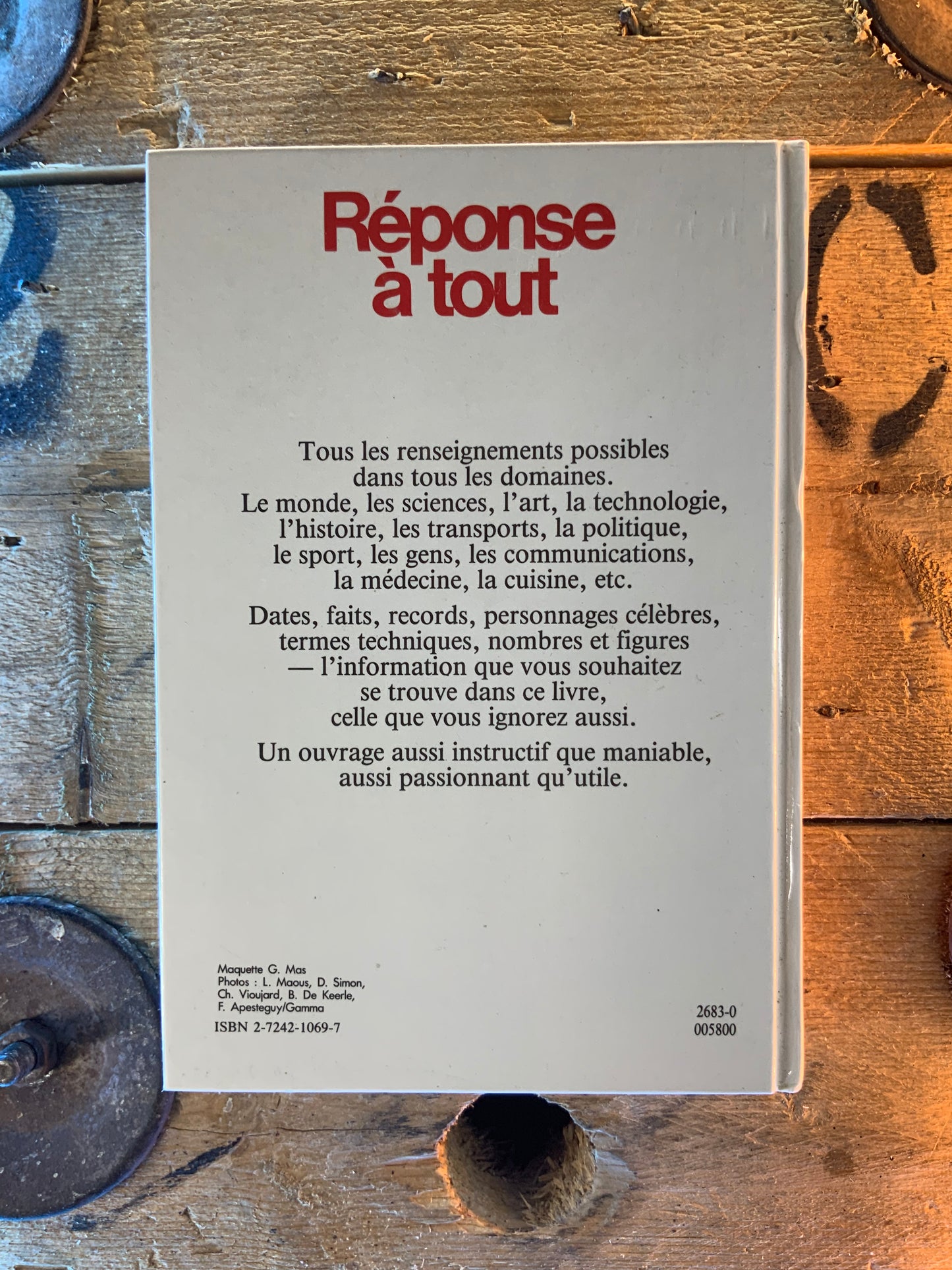 Réponse à tout