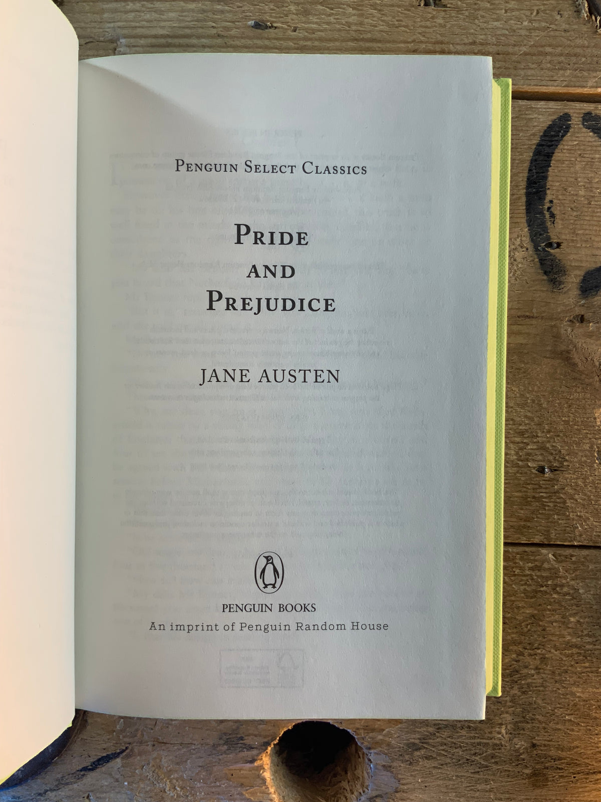 Pride and Prejudice - Jane Austen [neuf]