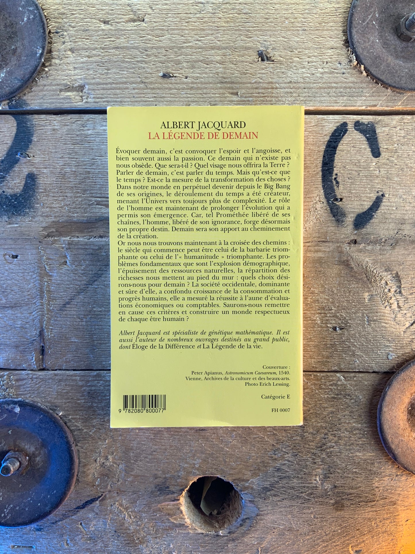La légende de demain - Albert Jacquard