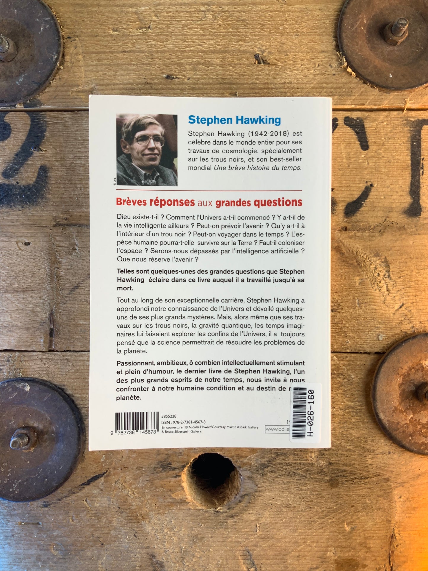 Brèves réponses aux grandes questions - Stephen Hawking