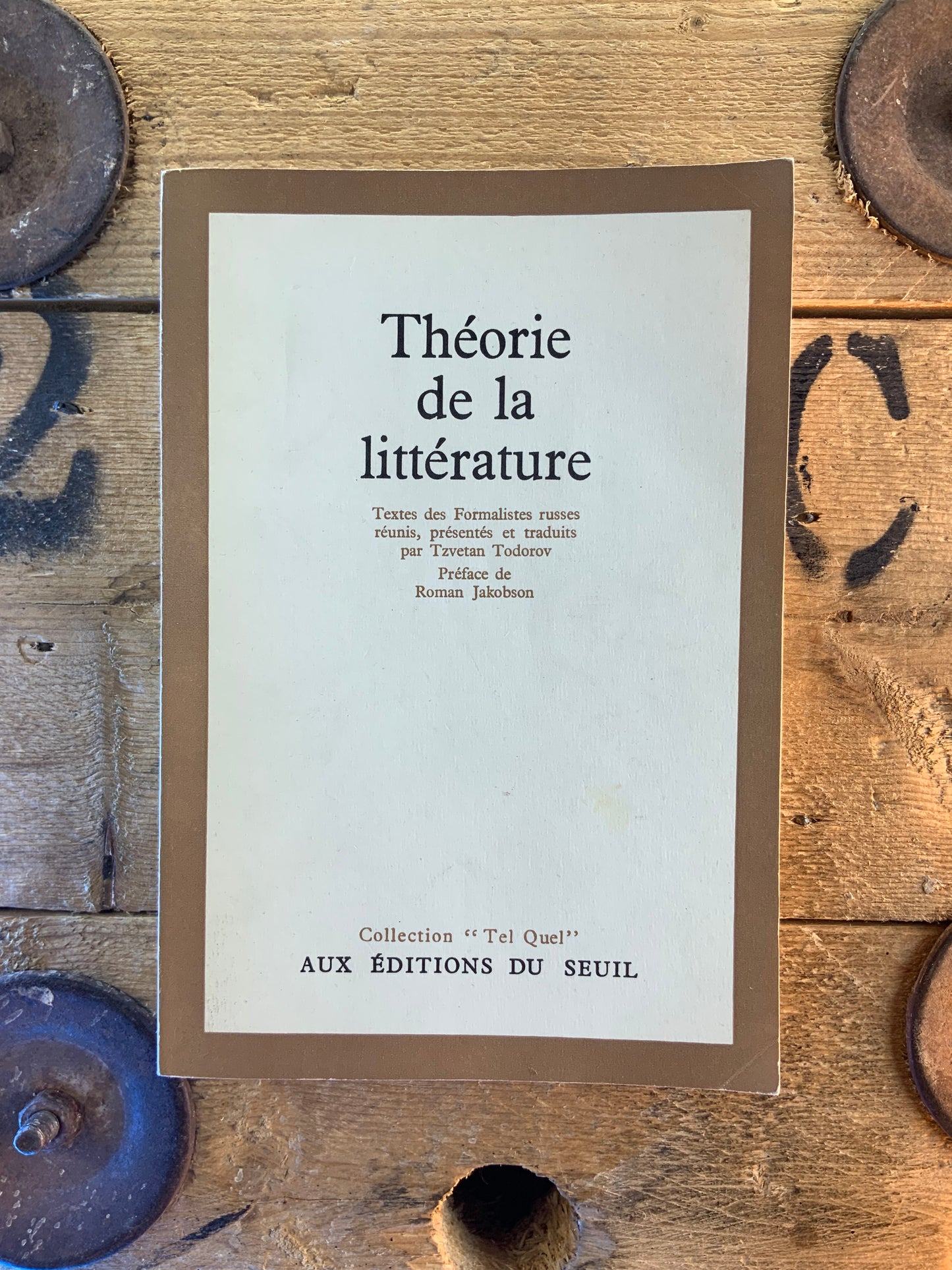 Théorie de la littérature - Tzvetan Todorov