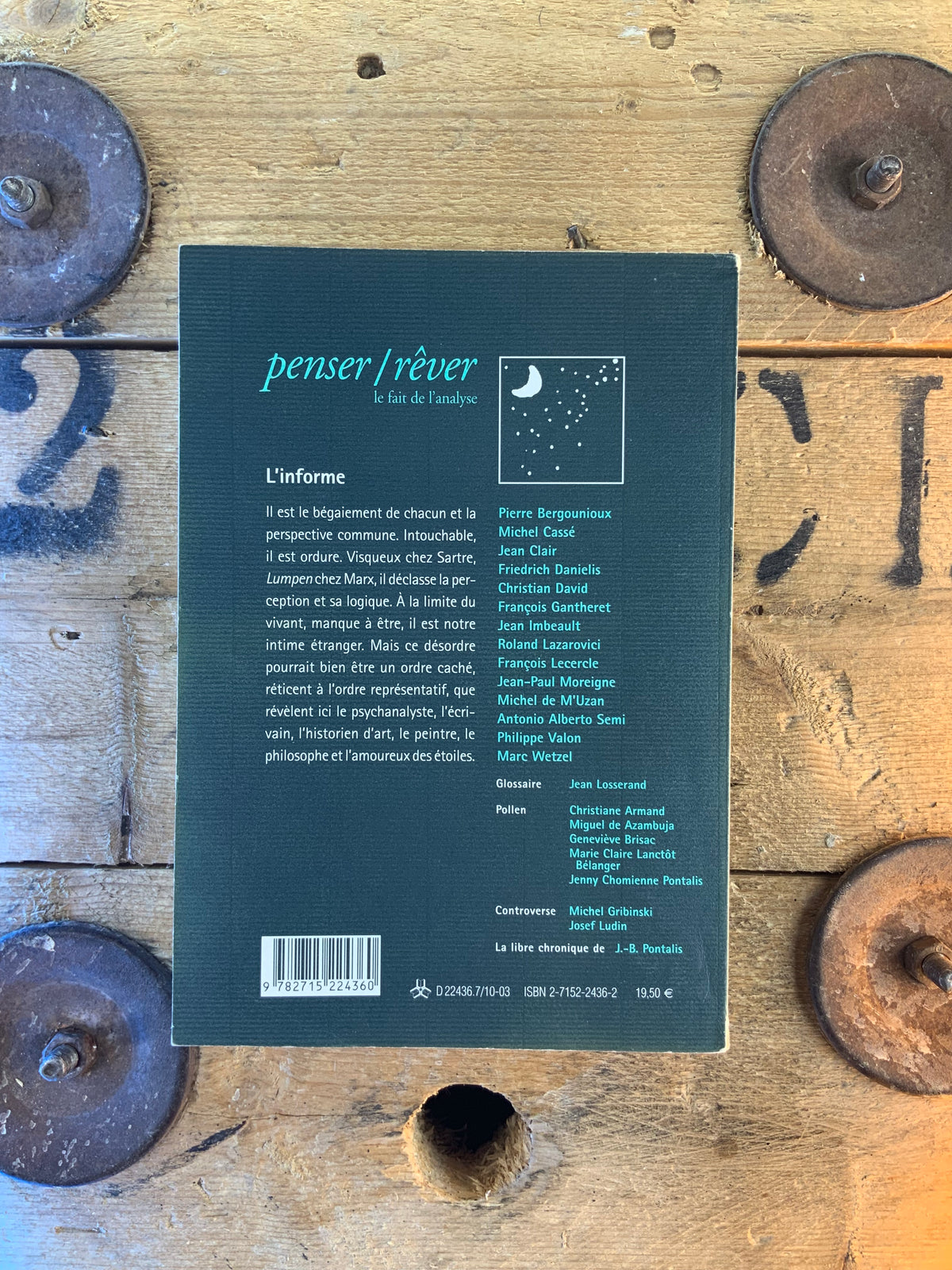 L’informe [ Penser/Rêver - Revue de psychanalyse ] n° 4