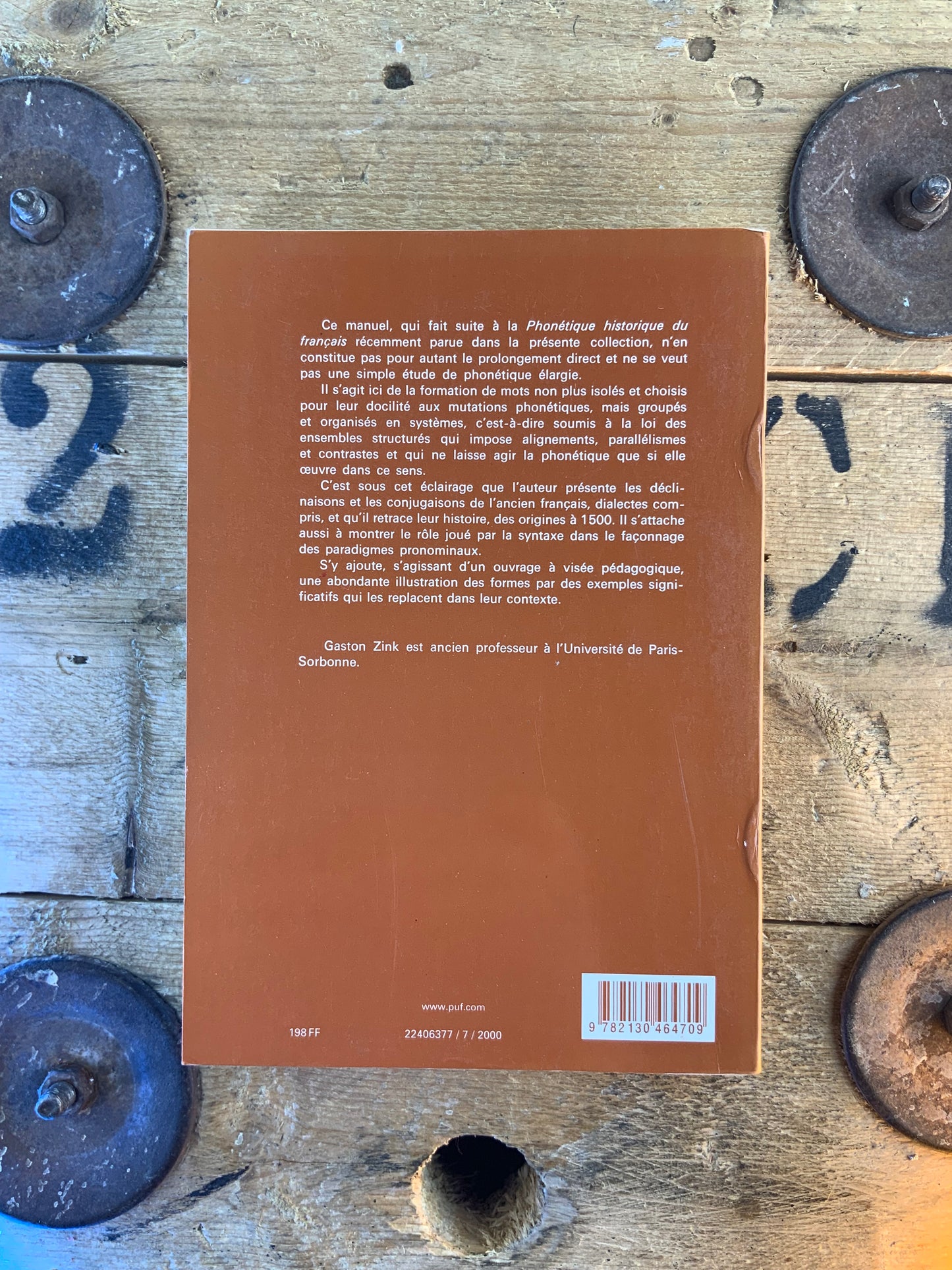 Morphologie du français médiéval - Gaston Zink