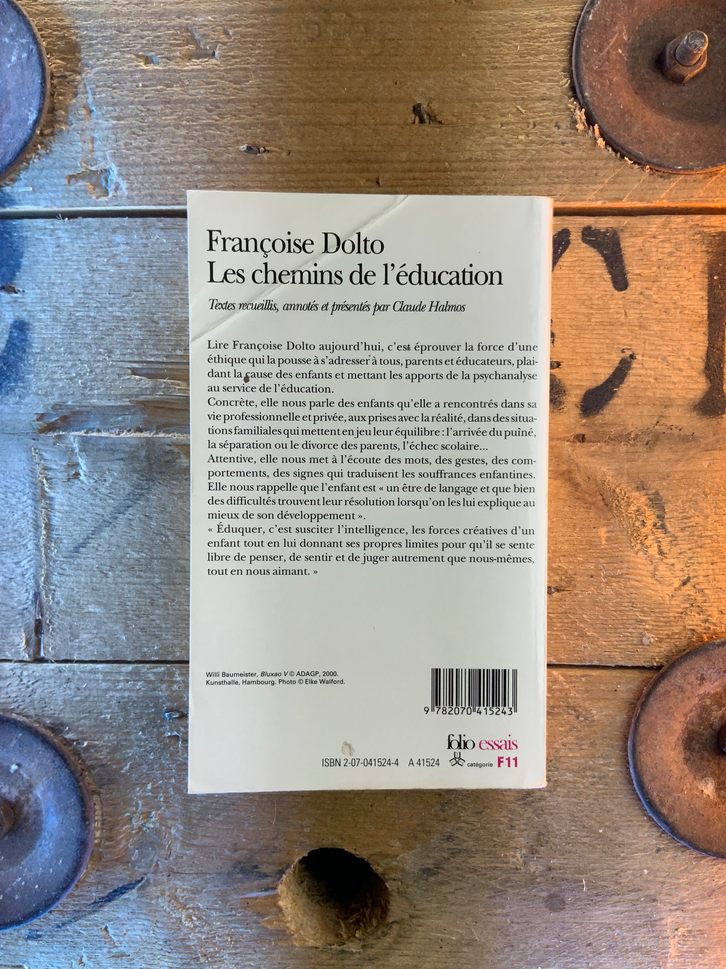 Les chemins de l’éducation - Françoise Dolto