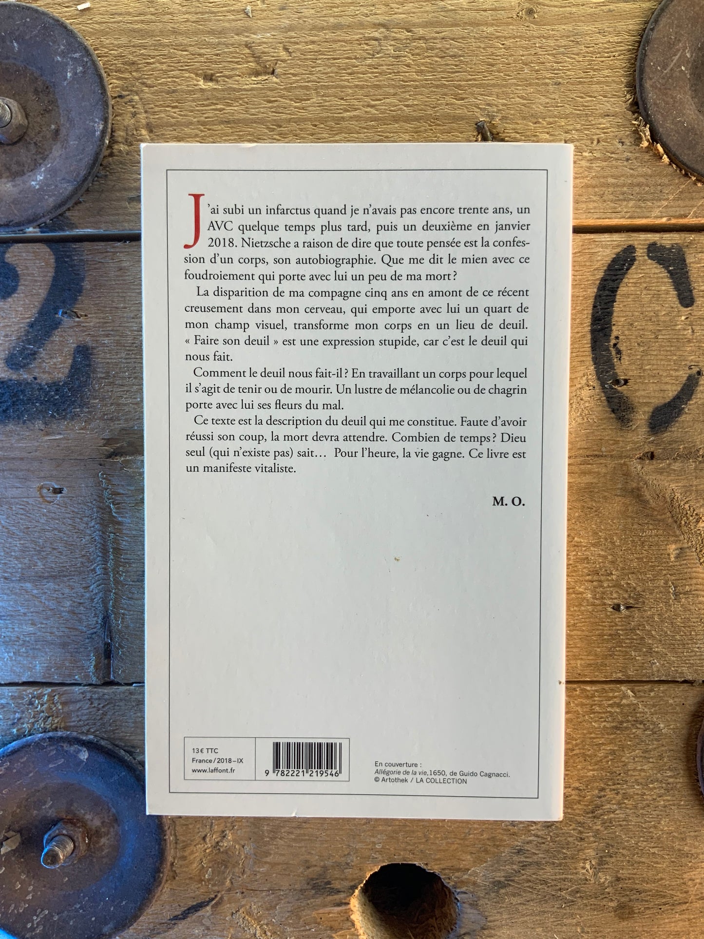 Le deuil de la mélancolie - Michel Onfray