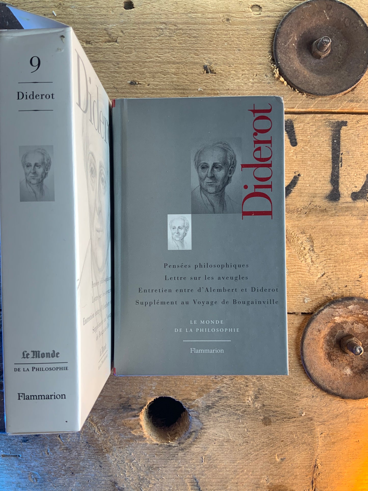Pensées philosophiques . Lettres sur les aveugles . Entretien entre d’Alembert et Diderot . Supplément au voyage de Bougainville - Alexandre Diderot
