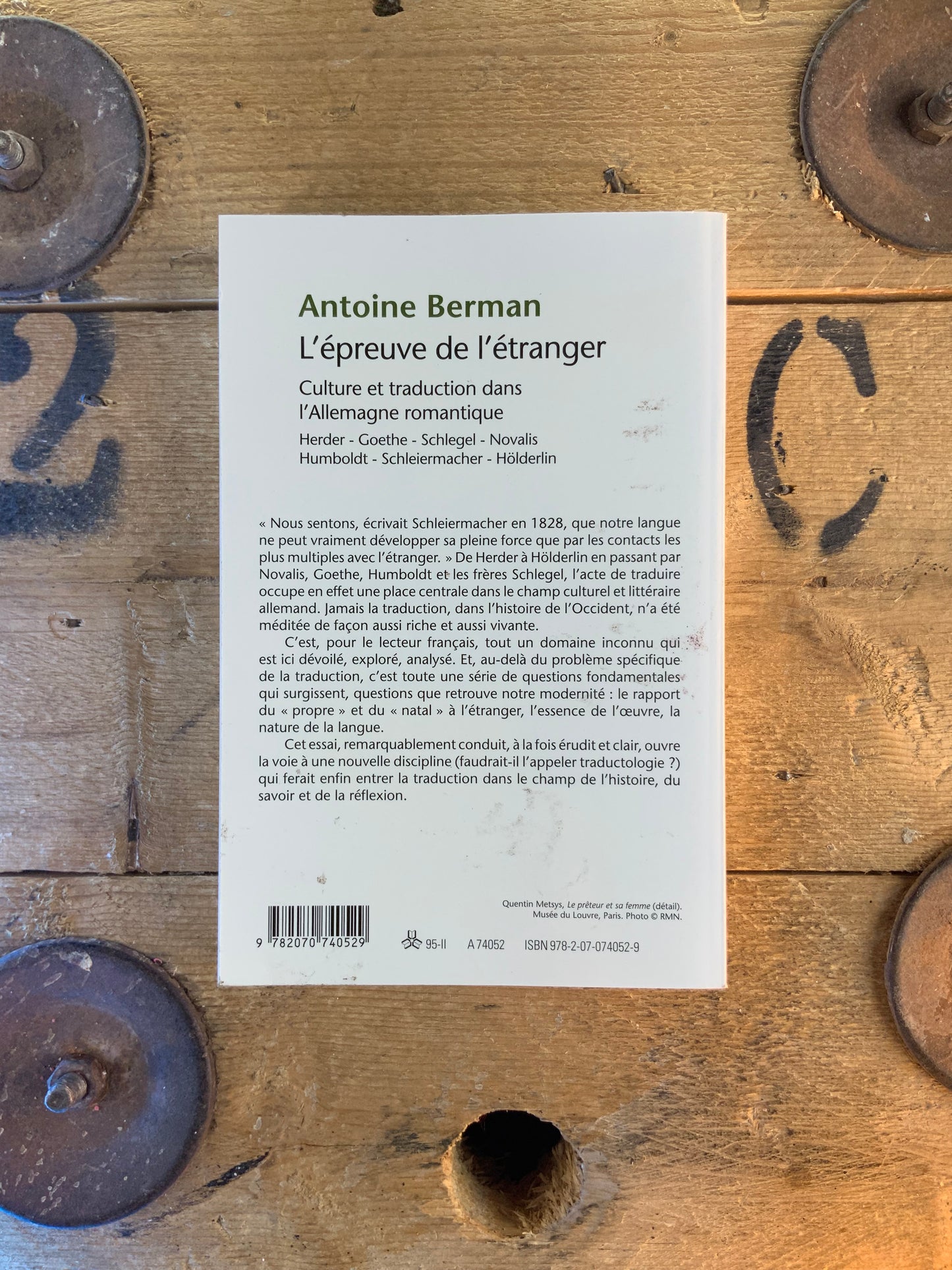 L’épreuve de l’étranger - Antoine Berman