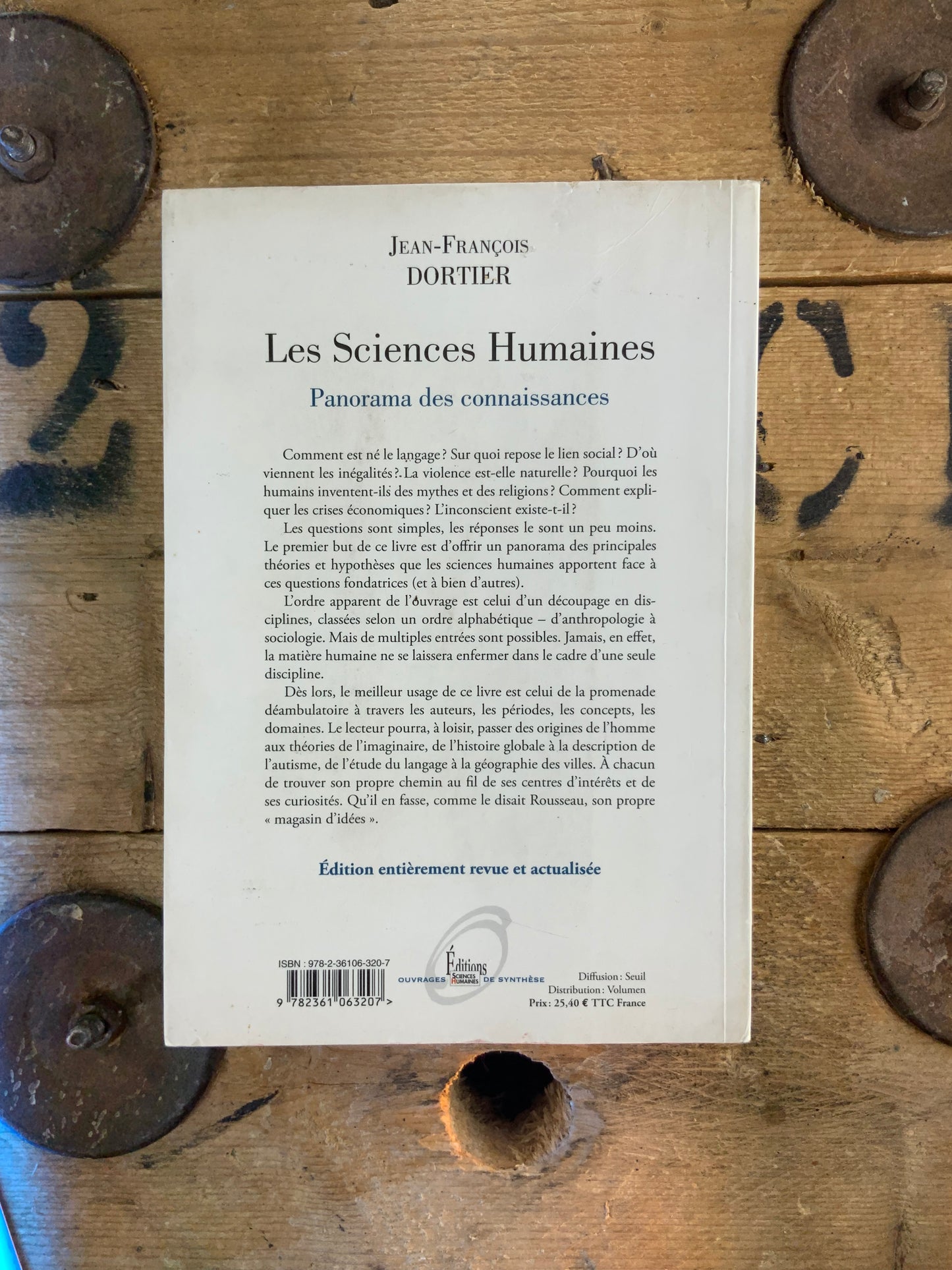 Les sciences humaines : panorama des connaissances - Jean-François Dortier