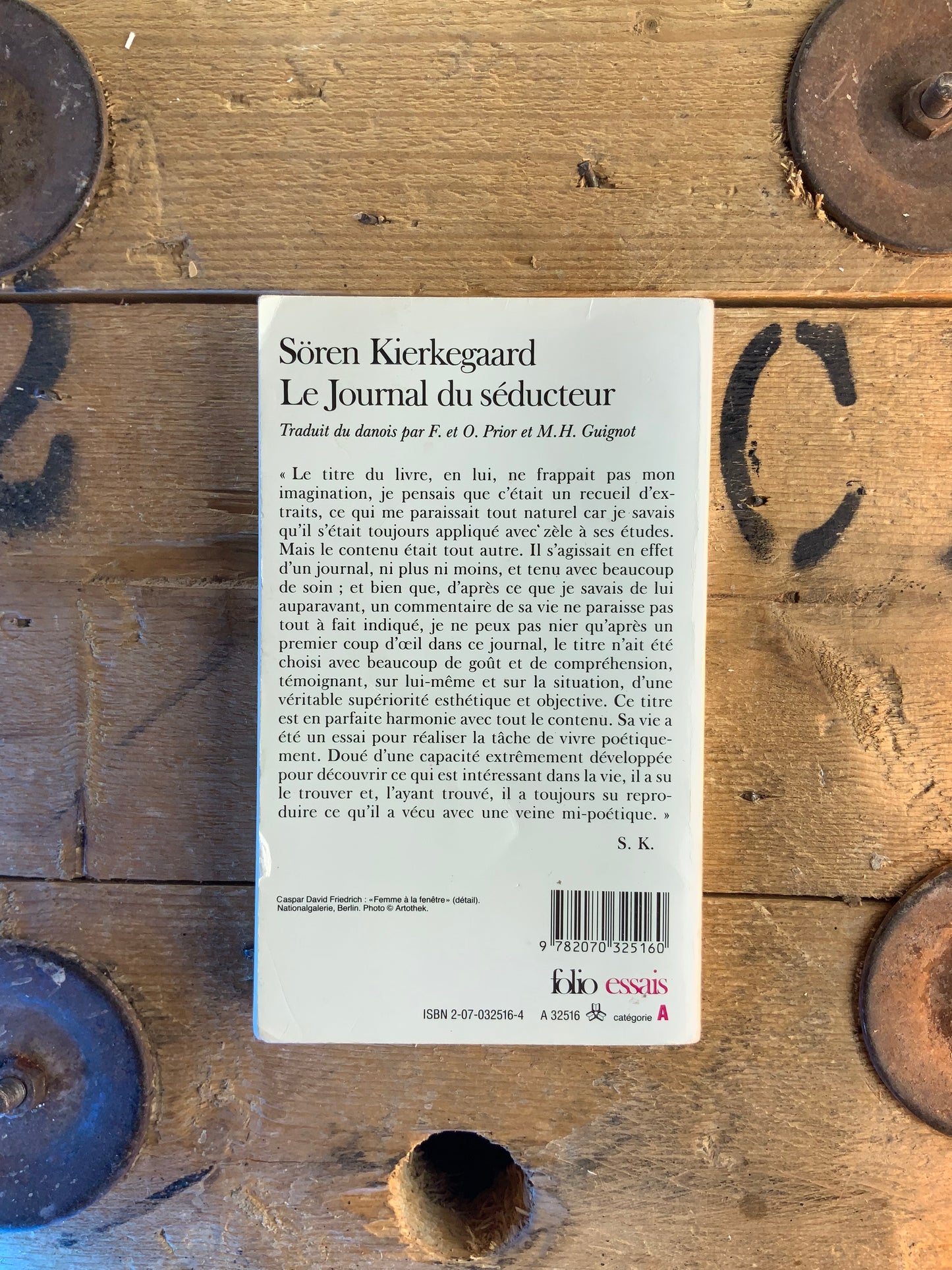 Le journal du séducteur - Sören Kierkegaard