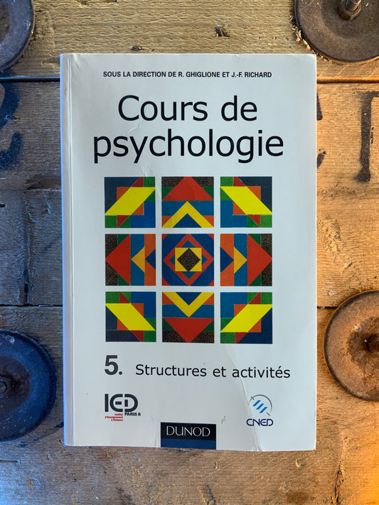 Cours de psychologie : Structures et activités