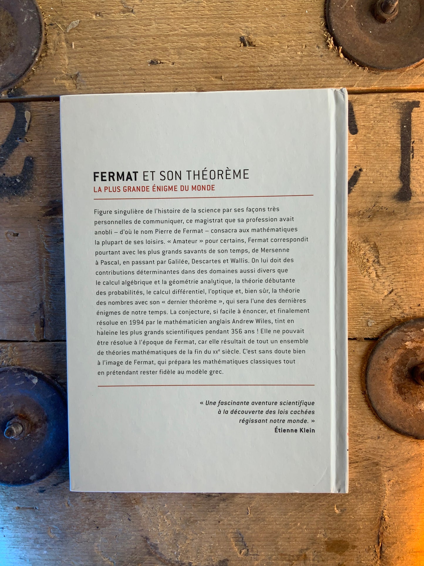Fermat et son Théorème : la plus grande énigme du monde [ GRANDES IDÉES DE LA SCIENCE ]