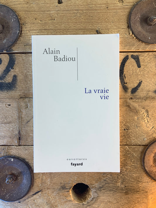 La vraie vie - Alain Boudieu