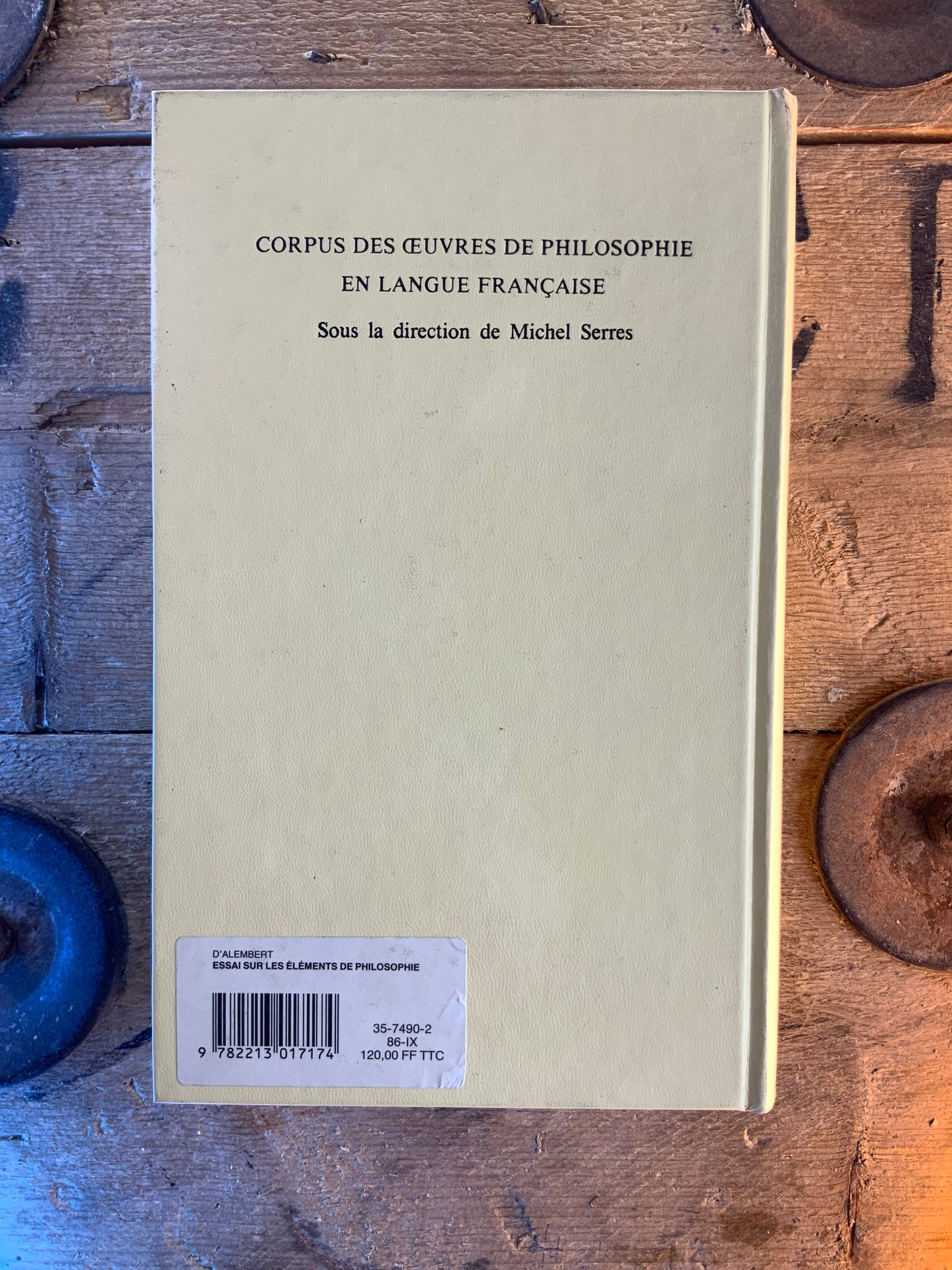 Essai sur les éléments de philosophie - D’Alembert