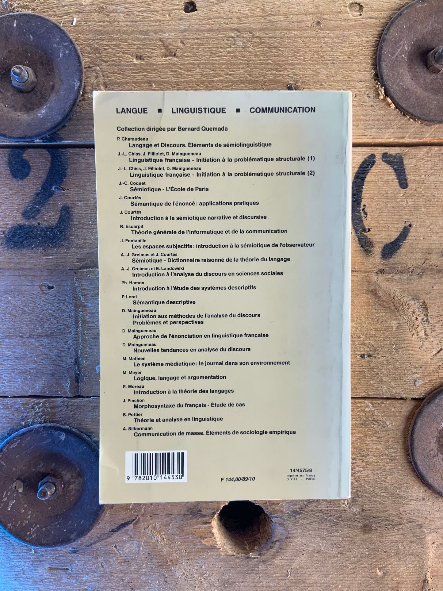 Sens et textualité - F. Rastier