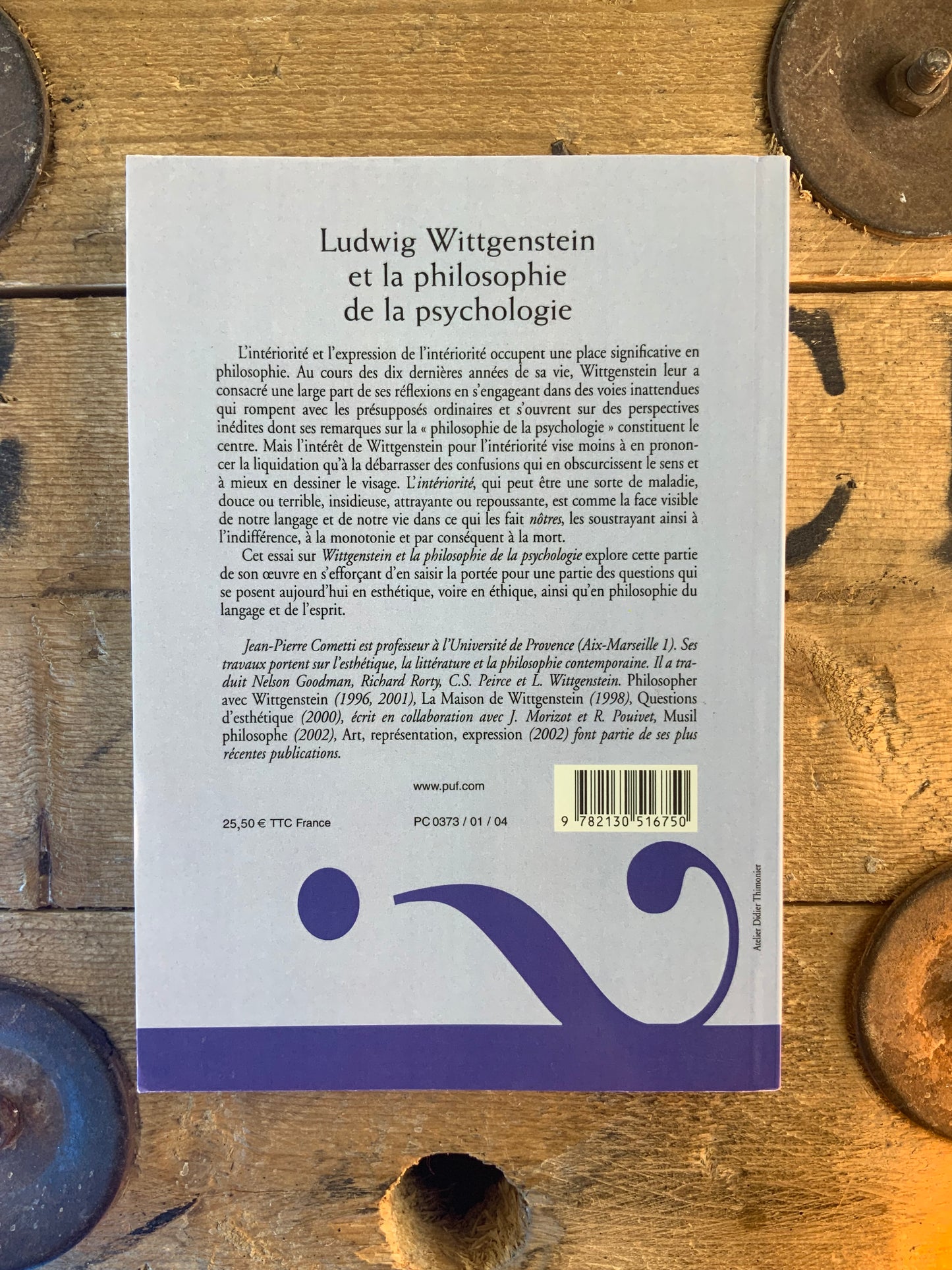 Ludwing Wittgenstein et la philosophie de la psychologie - Jean-Pierre Cometti