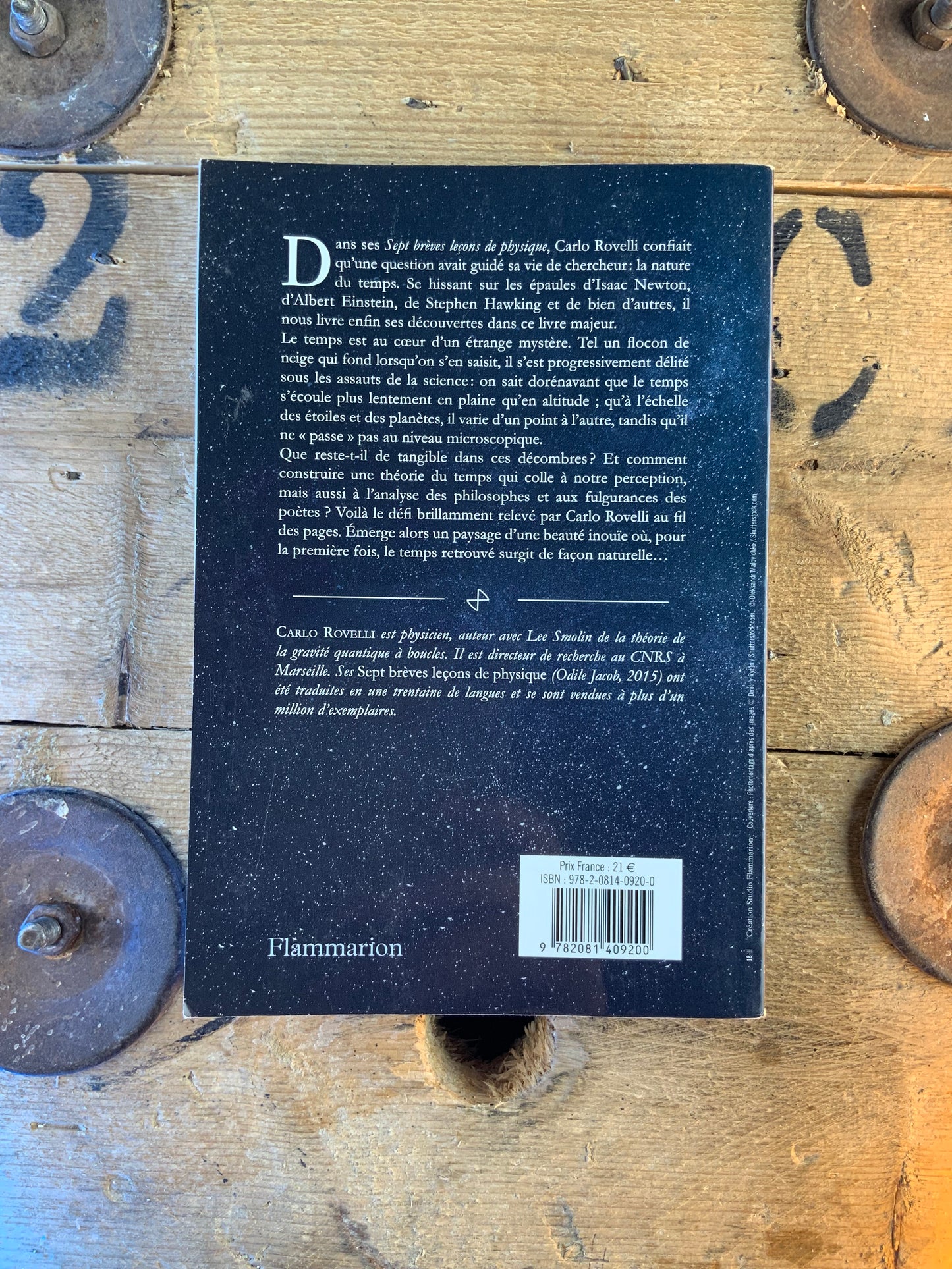 L’ordre du temps - Carlo Rovelli