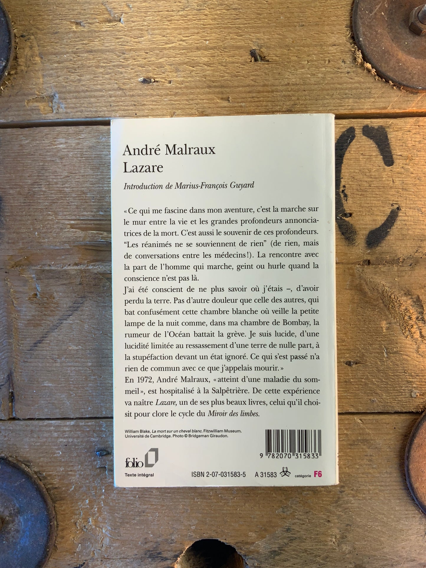 Lazare - André Malraux