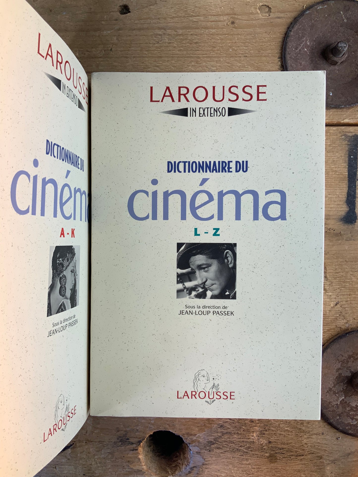 Dictionnaire du Cinéma A-K et L-Z - Jean-Loup Passek ( en 2 volumes )