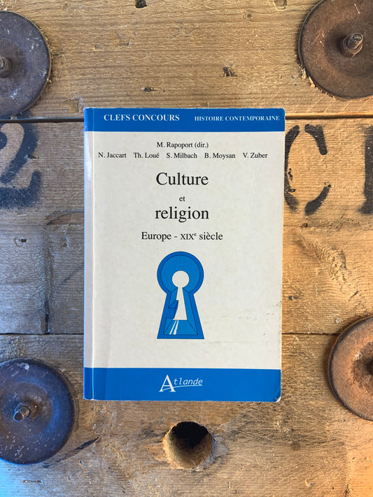 Culture et religion : Europe - XIXe siècle