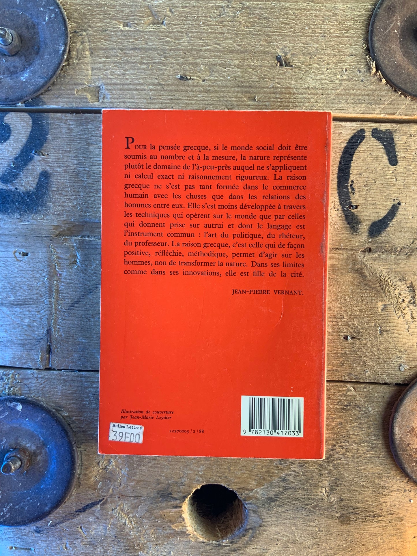 Les origines de la pensée grecque - Jean-Pierre Vernant