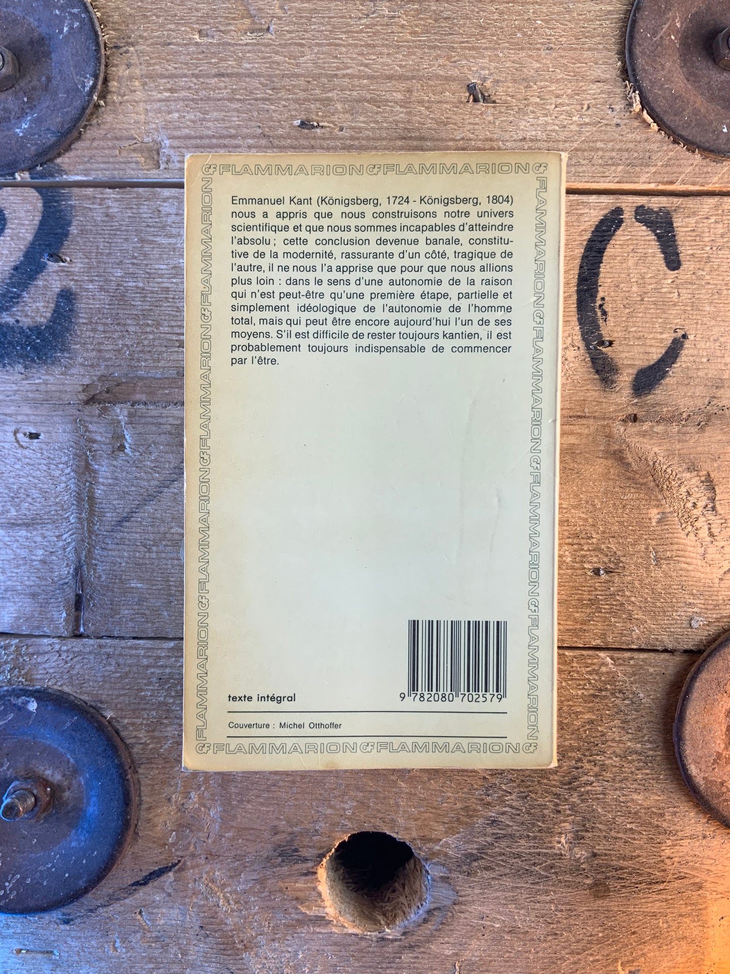 Critique de la raison pure - Emmanuel Kant