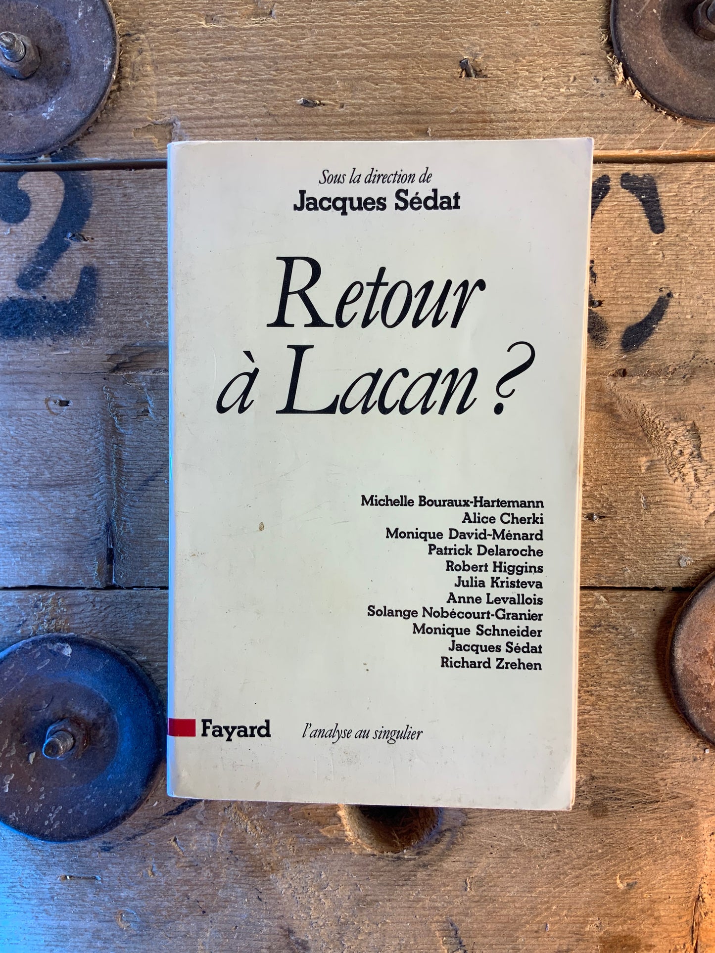 Retour à Lacan ?