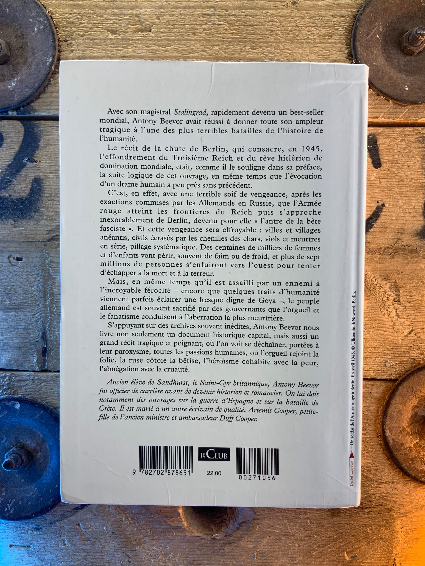 La chute de Berlin - Antony Beevor