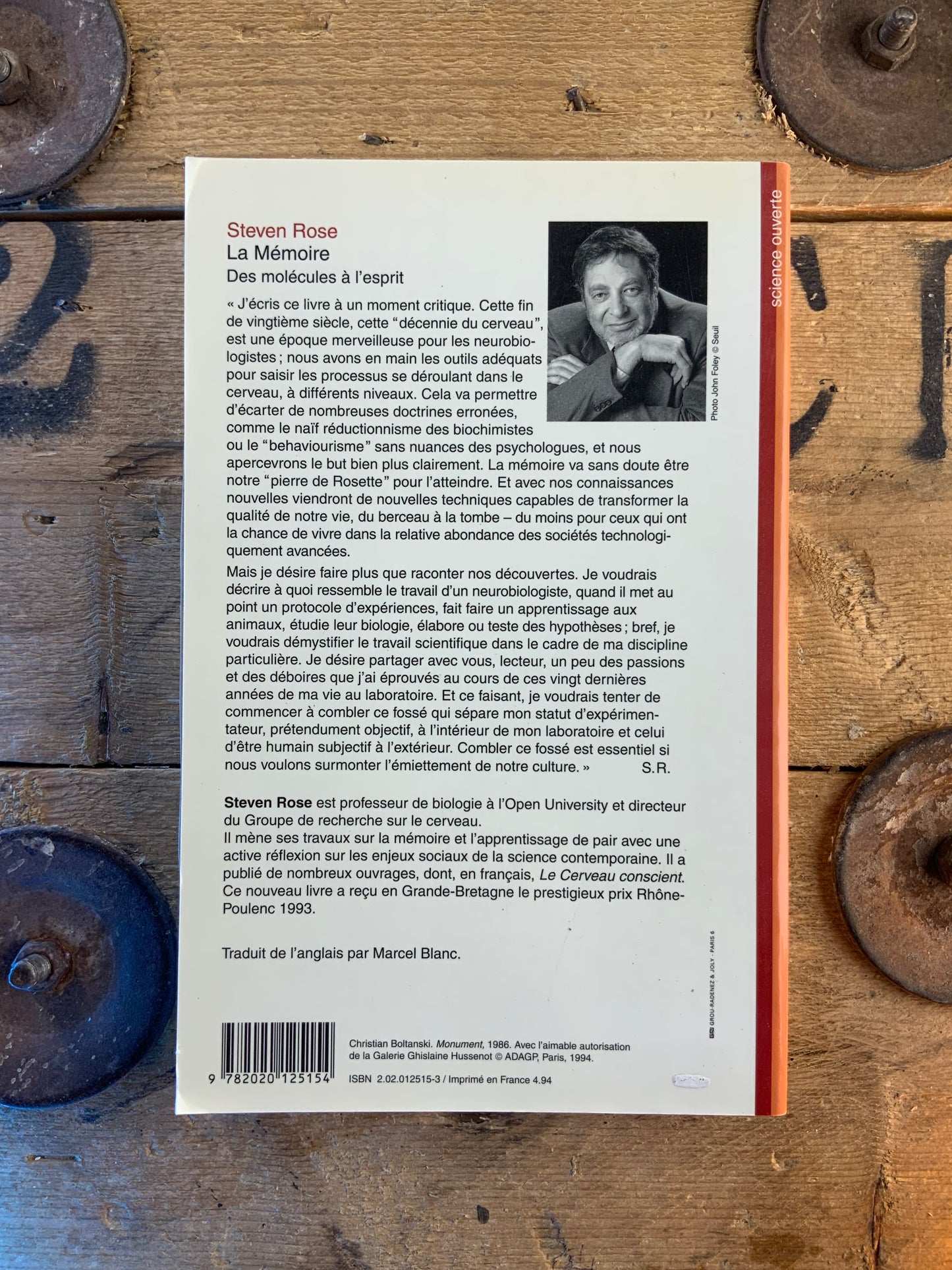 La Mémoire : des molécules à l’esprit - Steven Rose