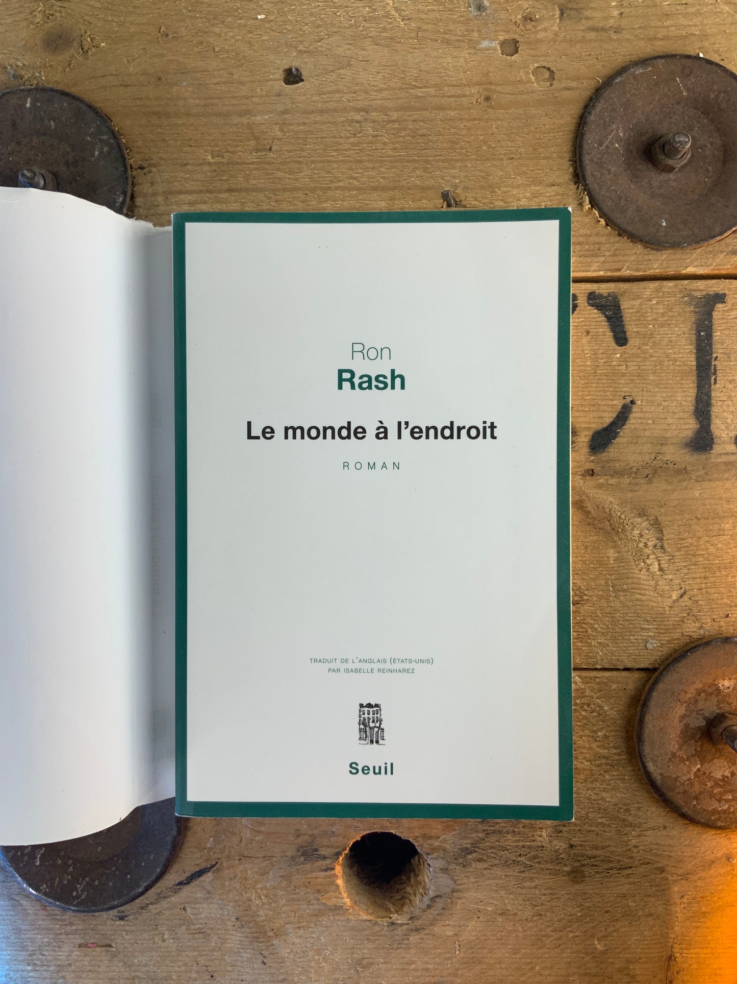 Le monde à l’endroit - Ron Rash