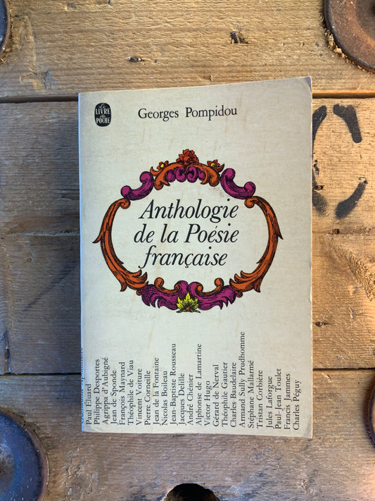 Anthologie de la Poésie française - Georges Pompidou