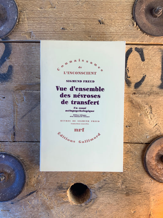 Vue d’ensemble des névroses de transfert : un essai métapsychologique - Sigmund Freud