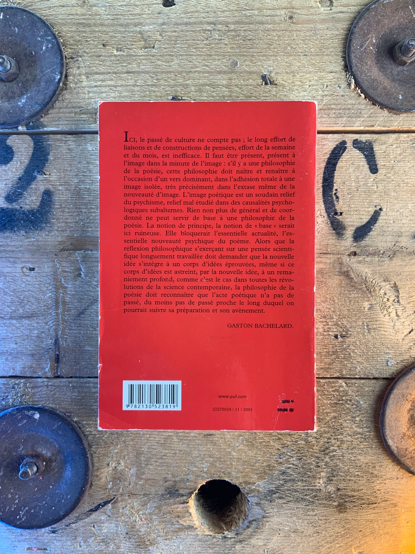 La poétique de l’espace - Gaston Bachelard