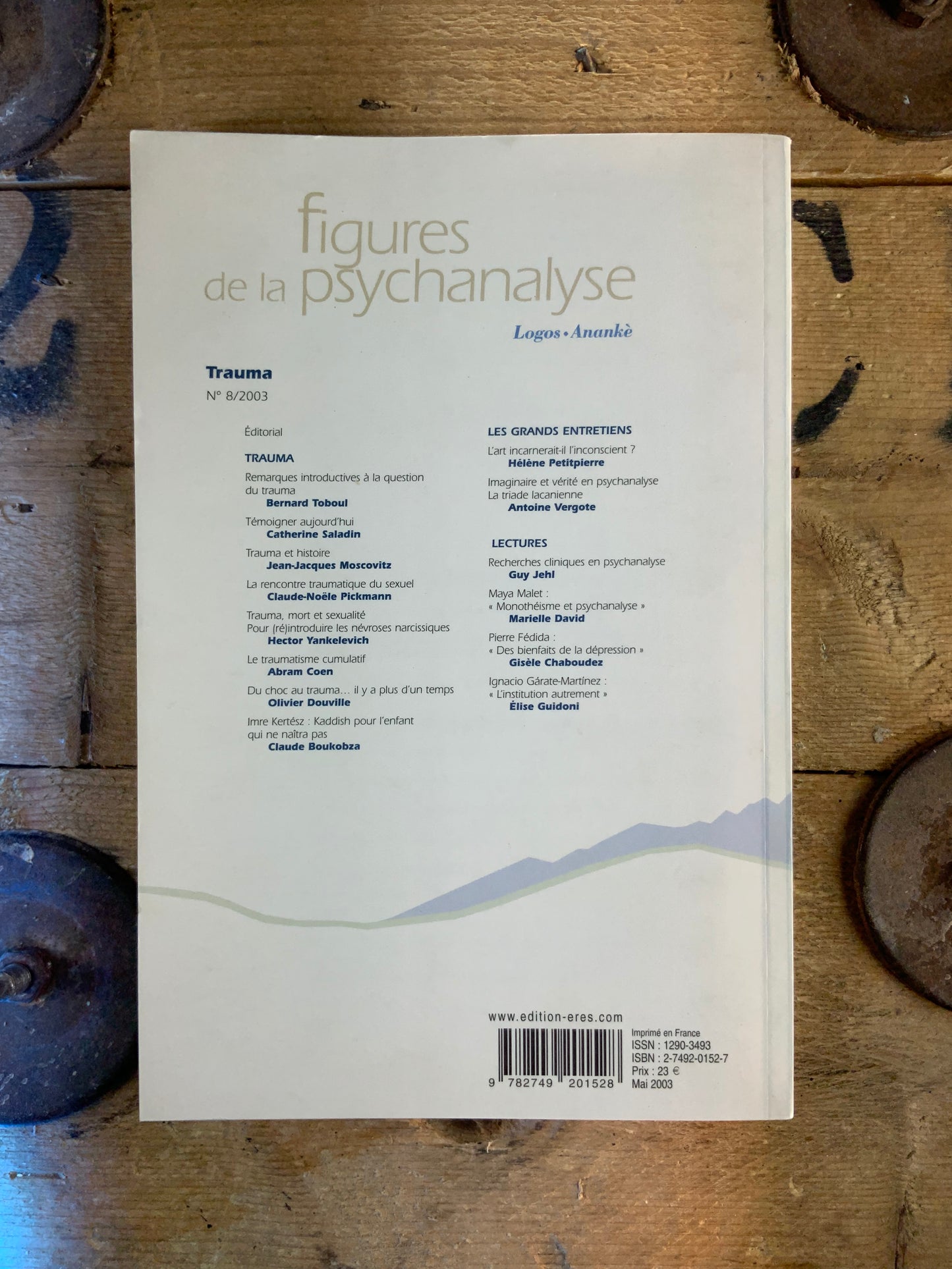 Figures de la psychanalyse : Trauma