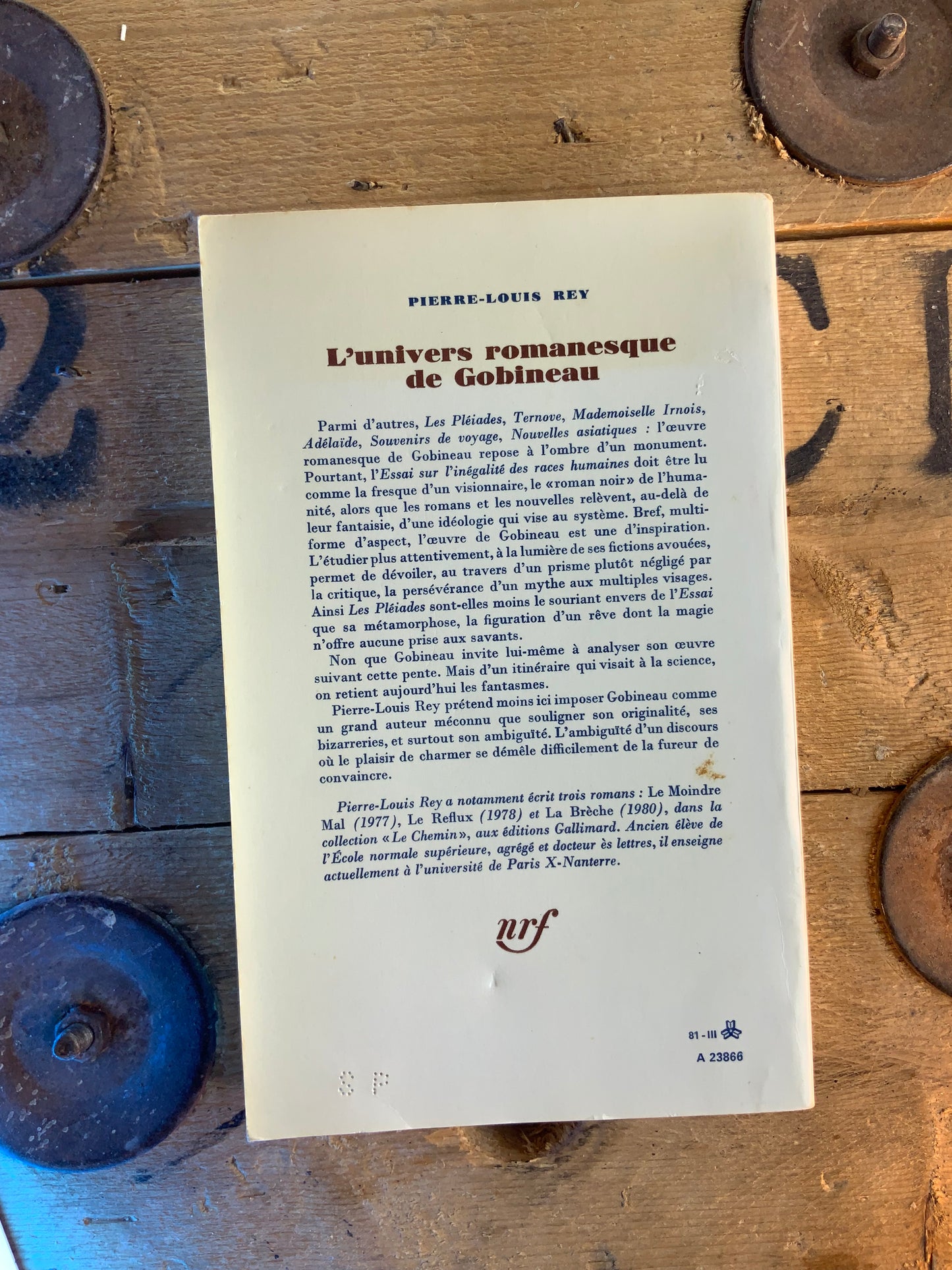 L’univers romanesque de Gobineau - Pierre-Louis Rey