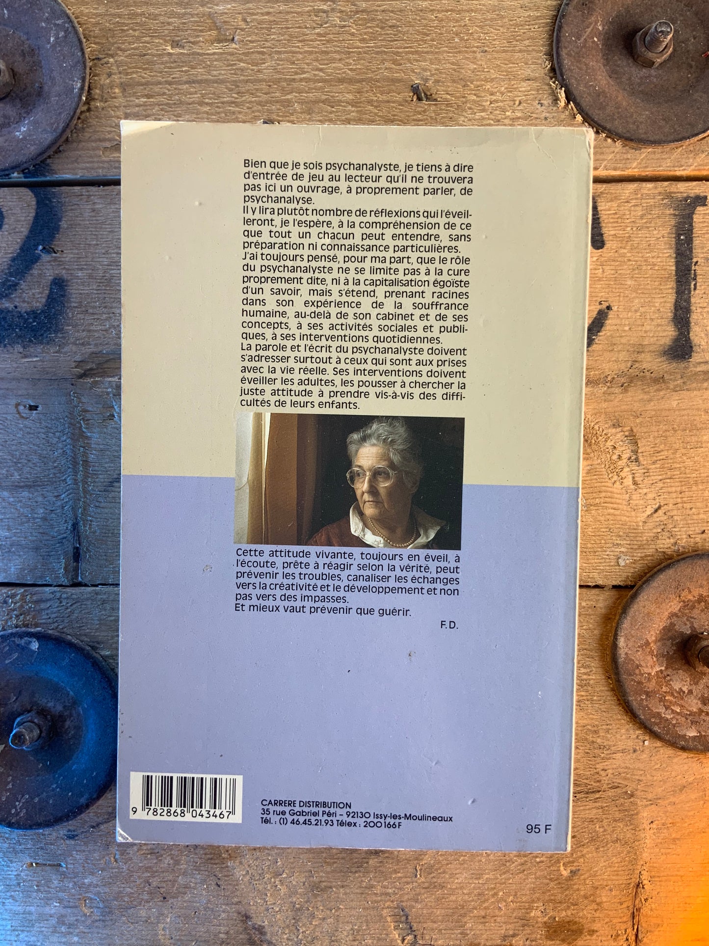 La difficulté de vivre - Françoise Dolto