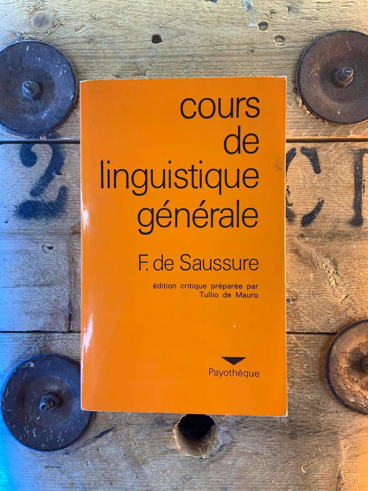 Cours de linguistique générale - Ferdinand de Saussure