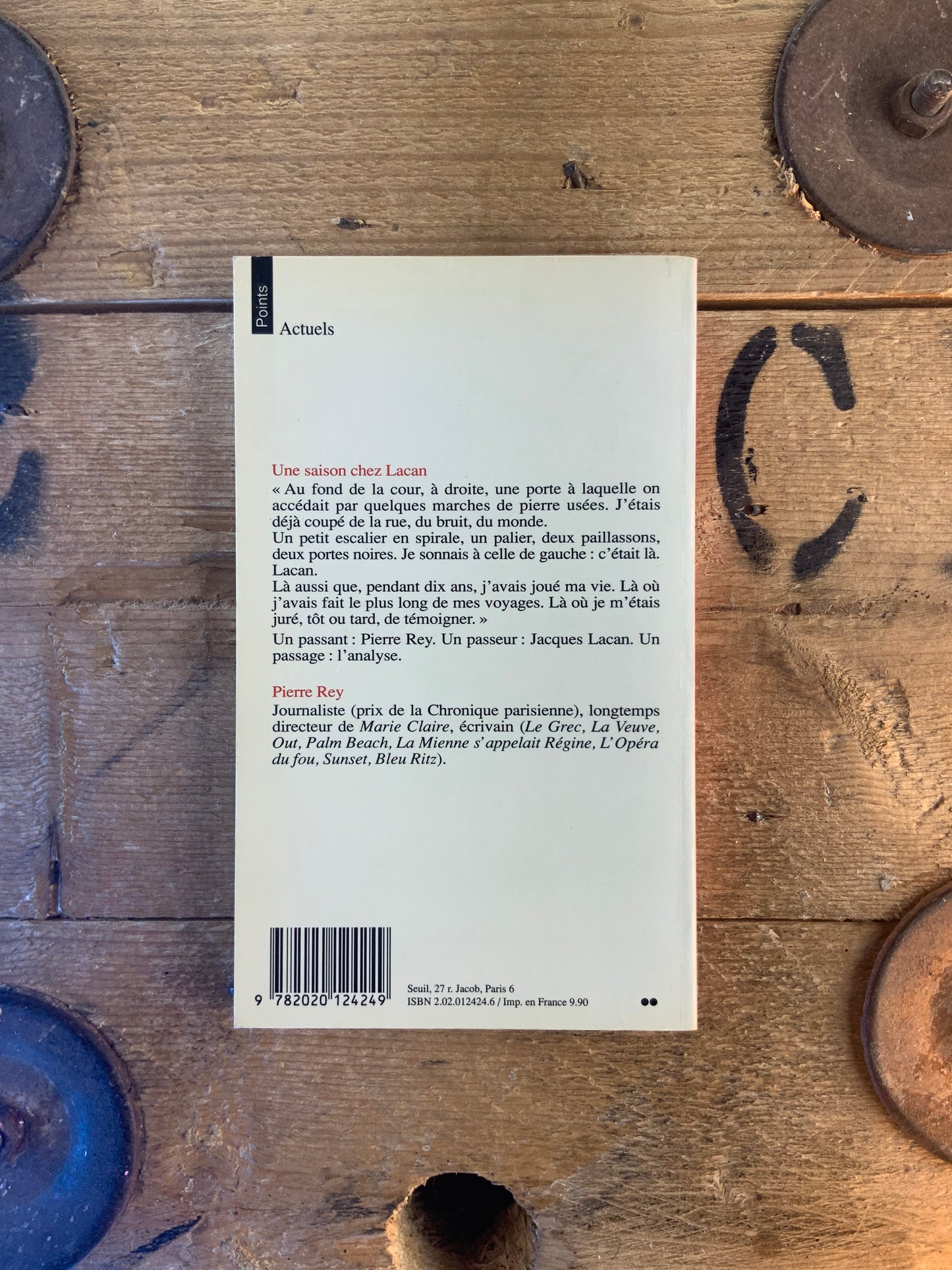 Une saison chez Lacan - Pierre Rey