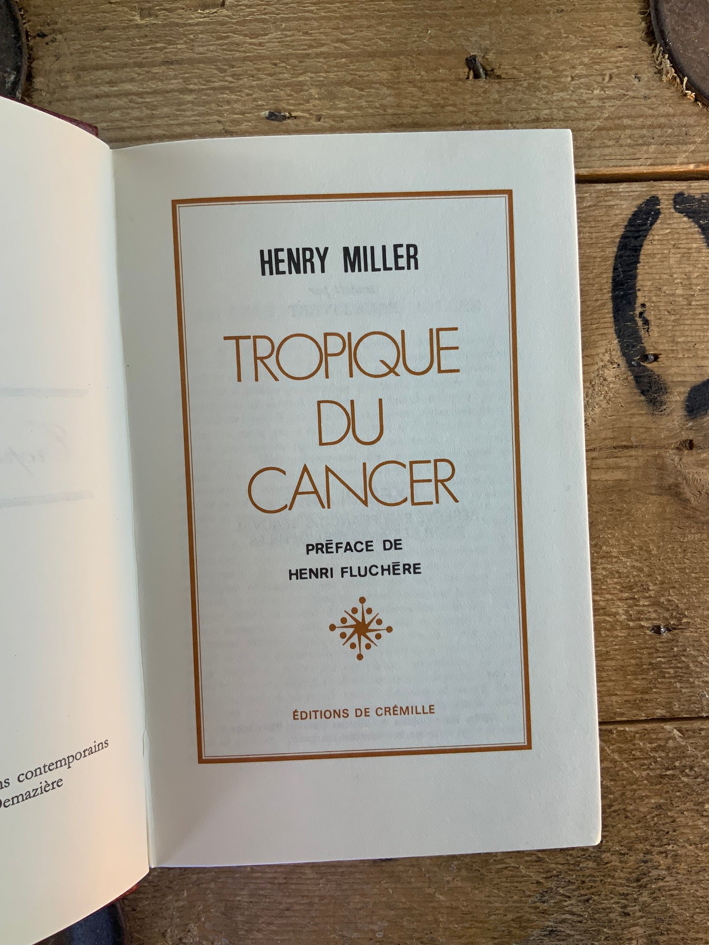 Tropique du cancer - Henry Miller