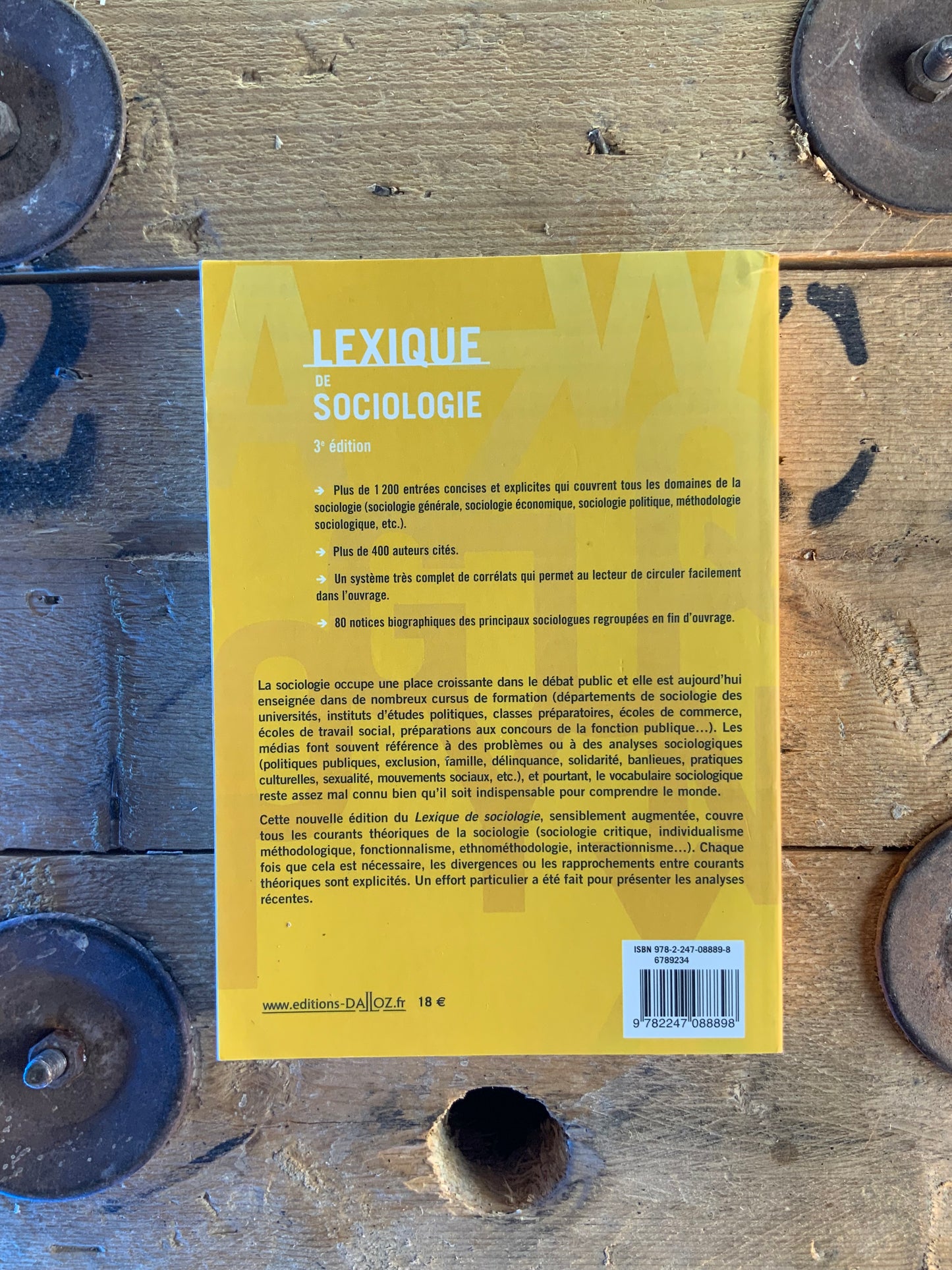 Lexique de sociologie