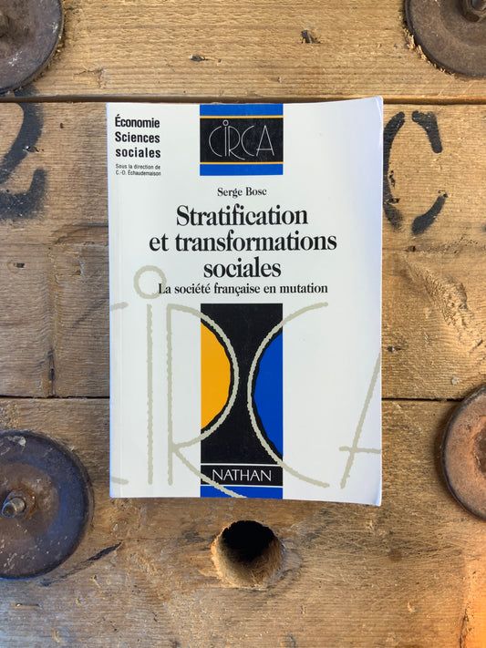 Stratification et transformations sociales : la société française en mutation - Serge Bose