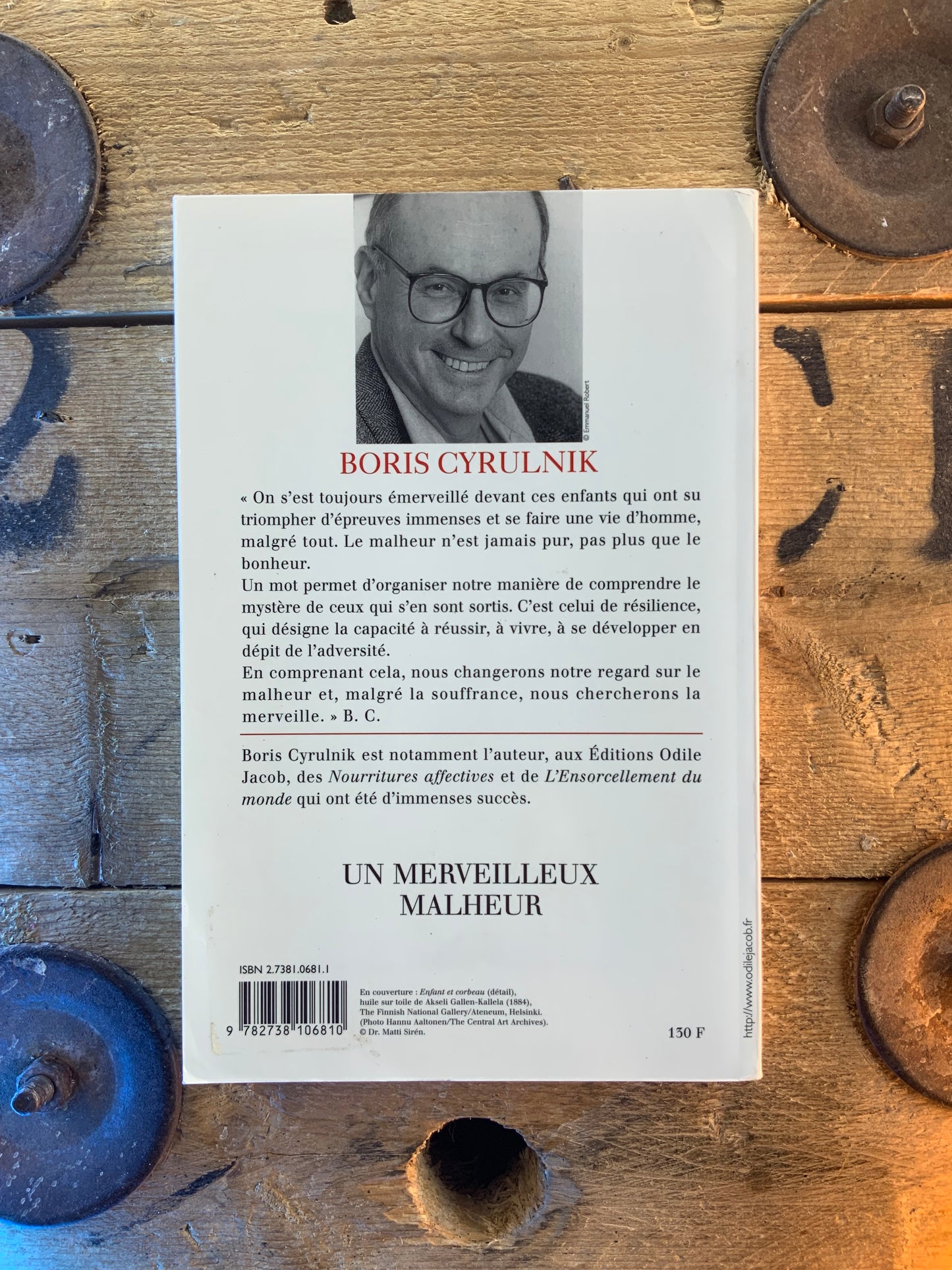 Un merveilleux malheur - Boris Cyrulnik