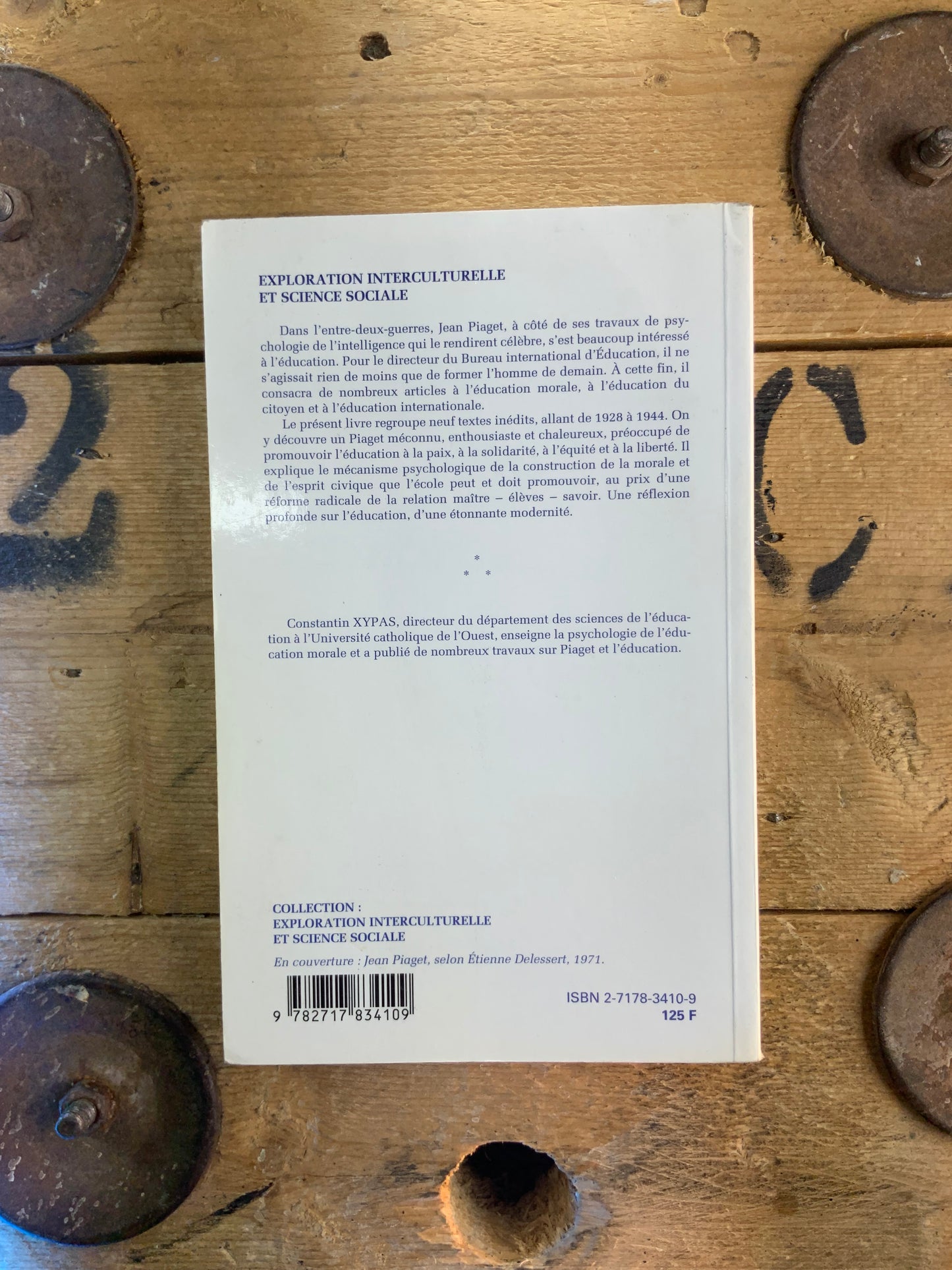 L’éducation morale à l’école : de l’éducation du citoyen à l’éducation internationale - Jean Piaget