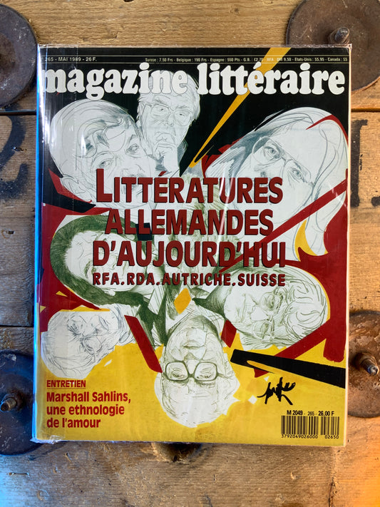 Littératures allemandes d’aujourd’hui  [ Magazine Littéraire ]