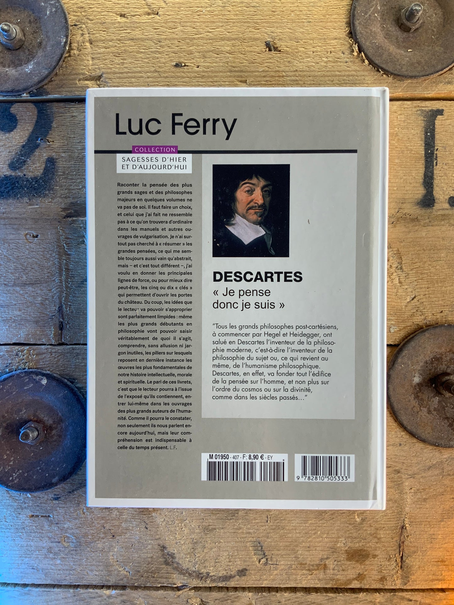 Descartes : « je pense donc je suis » - Luc Ferry [ Collection Sagesses d’hier et d’aujourd’hui ]