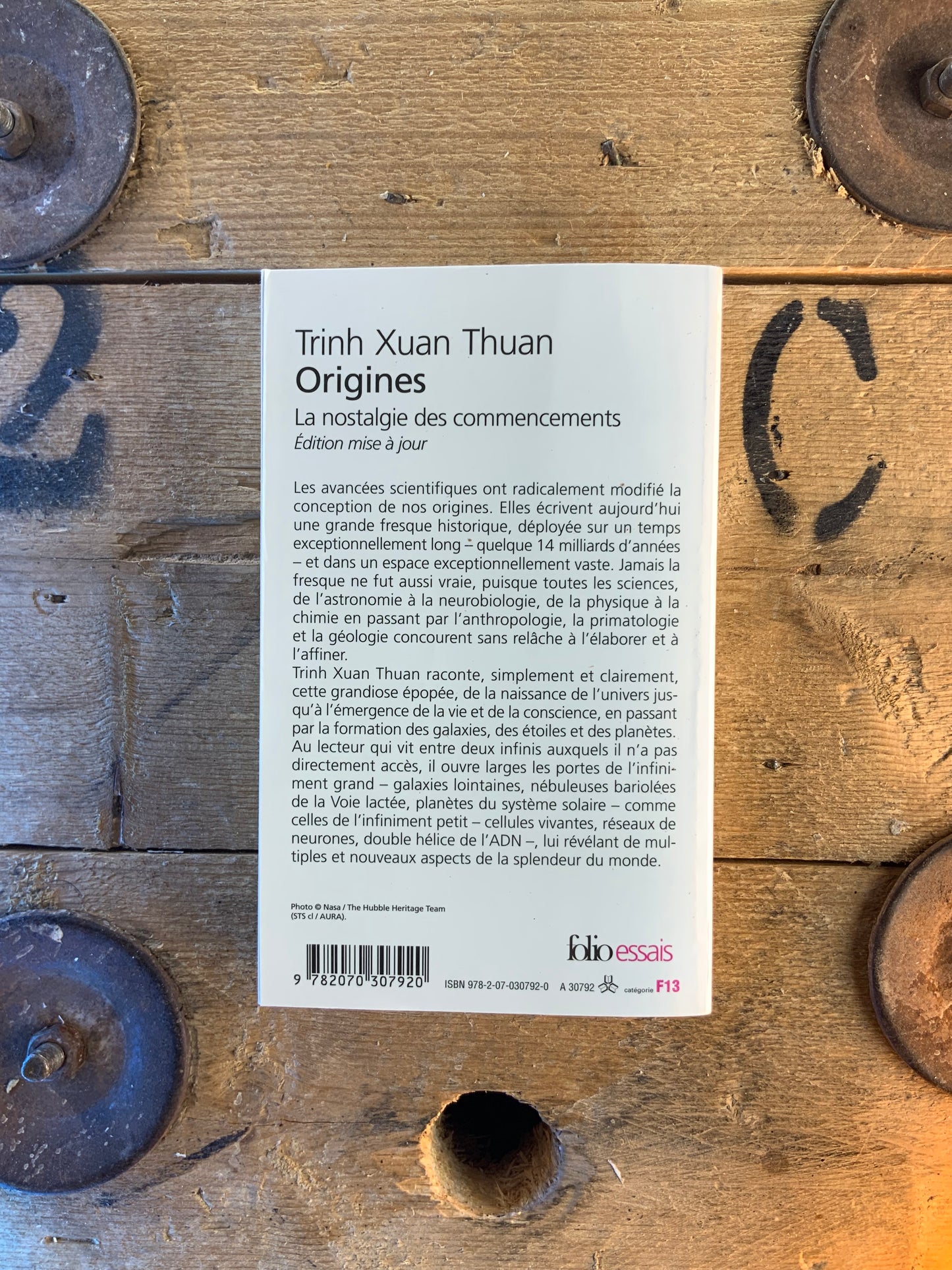 Origines : la nostalgie des commencements - Trinh Xuan Thuan