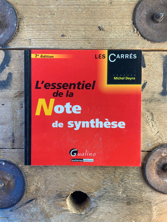 L’essentiel de la Note de synthèse